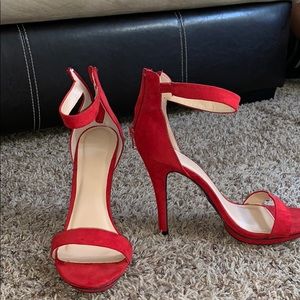 Red wild  of diva shoes